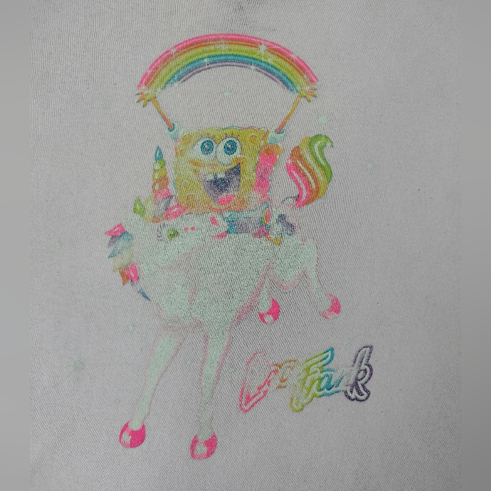 Lisa Frank SpongeBob t shirt